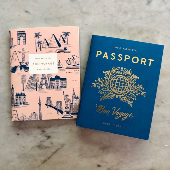 Rifle Paper Company Other - 2 Like New Rifle Paper Co Travel Journals